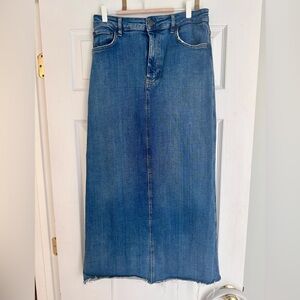 Zara Denim Maxi - L
